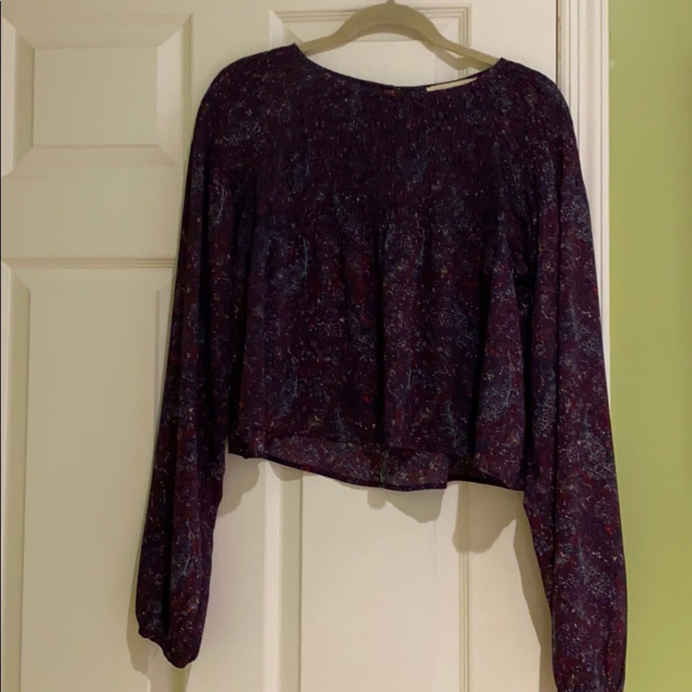 Long sleeve blouse